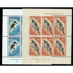 New Zealand. 1960 Health Pair of Miniature Sheets Unmounted Mint. SG MS804b