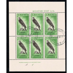 New Zealand. 1961 Health Pair of Miniature Sheets Fine Used. SG MS807a