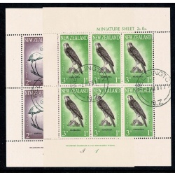 New Zealand. 1961 Health Pair of Miniature Sheets Fine Used. SG MS807a