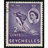 Seychelles. 1954-61 2c lilac. Fine Used single. SG 174