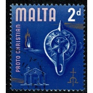 Malta. 1965-70. 2d "Proto Christian Era" Fine Used. SG 333.
