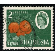 Rhodesia. 1966-68 (Litho). 2d Citrus. Fine Used. SG 398