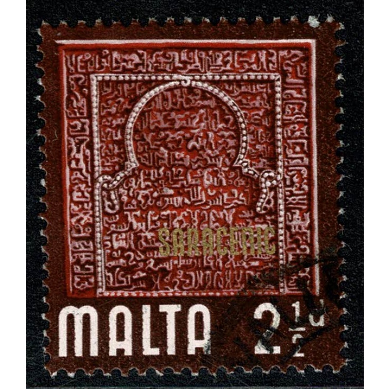 Malta. 1965-70. 2½d "Saracenic Era" Fine Used . SG 334.
