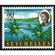Seychelles. 1962-68 30c "Anse Royale Bay". Unmounted Mint single. SG 200a