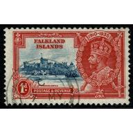 Falkland Islands.1935 Silver Jubilee 1d.deep blue and scarlet. SG 139. Fine Used