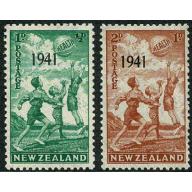 1941 Health Stamps 1941 Ovpt. SG 632-633