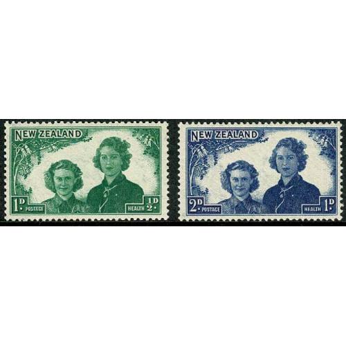 1944 Health Stamps. SG 663-664