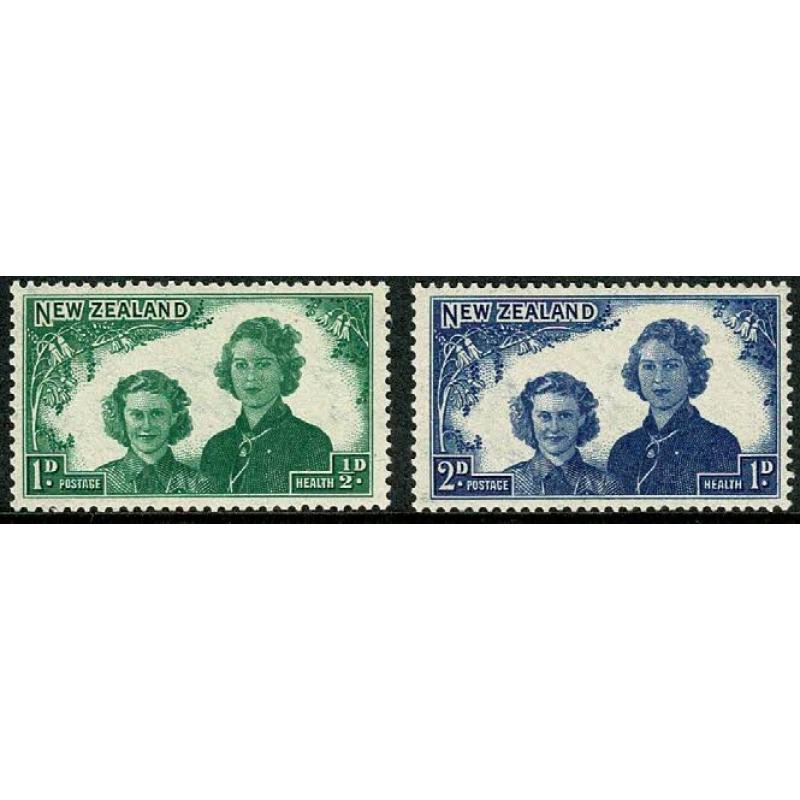 1944 Health Stamps. SG 663-664