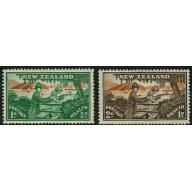 1946 Health Stamps "soldier & child". SG 678-679