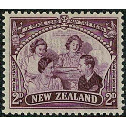 1946 Peace Issue. 2d purple. SG 670. MM
