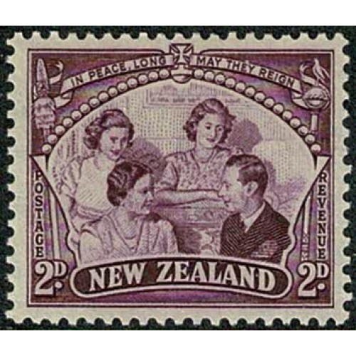 1946 Peace Issue. 2d purple. SG 670. MM
