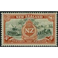 1946 Peace Issue. 4d bronze green & orange. SG 672. MM