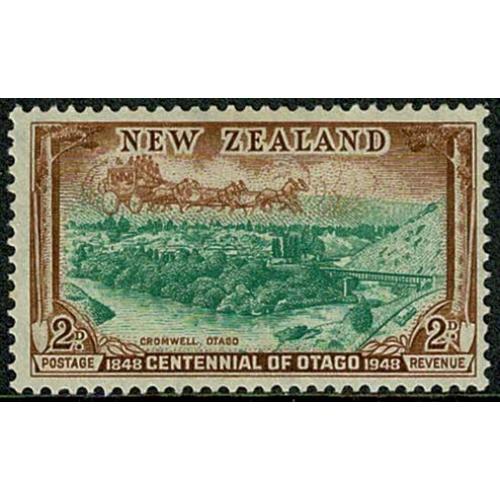 1948 Centenial of Otago. 2d green & brown. SG 693. MM