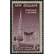 1948 Centenial of Otago. 3d purple. SG 694. MM