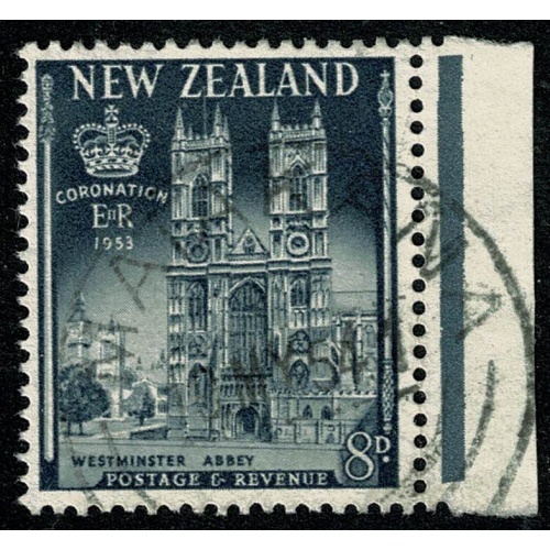 New Zealand. 1953 Coronation 8d. Fine Used. SG 717