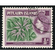 Pitcairn Islands. 1957-63. ½d green & reddish lilac. Fine used single. SG 18