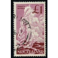 New Zealand. 1960-66 £1 deep magenta. Fine Used. SG 802