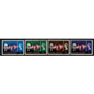 Pitcairn Islands. 1966 Churchill Commemoration. Set of 4 values Fine Used.