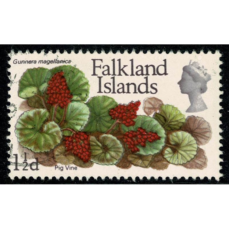 Falkland Islands.1968 Flowers. 1½d. SG 233. Fine Used.