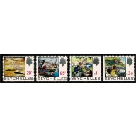 Seychelles. 1975 Internal Self Government. Set of 4 values. Unmounted Mint
