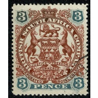 British South Africa Co. 1897. 3d brown-red & slate-purple. Fine Used. SG 69
