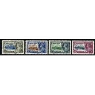 British Guiana. 1935 Silver Jubilee. Very Fine Used set of 4 values. SG 301-304