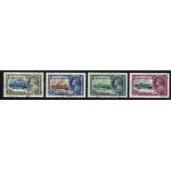 British Guiana. 1935 Silver Jubilee. Very Fine Used set of 4 values. SG 301-304