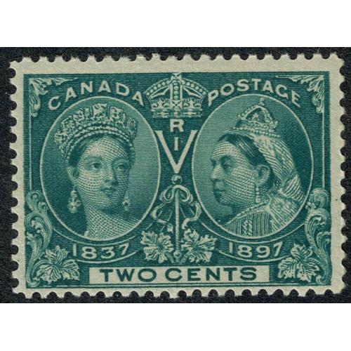 Canada. 1897 Jubilee issue 2c deep green SG 125. Unmounted mint