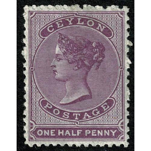 1864 ½d reddish lilac. Mounted mint. SG 48b