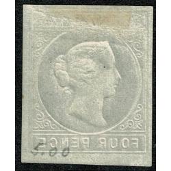 1871 4d pale brown. Mounted mint. SG 2