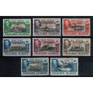 South Orkney&#039;s 1944. SG C1-C8 set of 8 values. Mounted Mint.