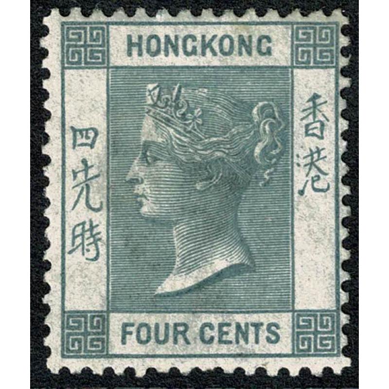 1896 4c slate-grey. Mounted mint. SG 34