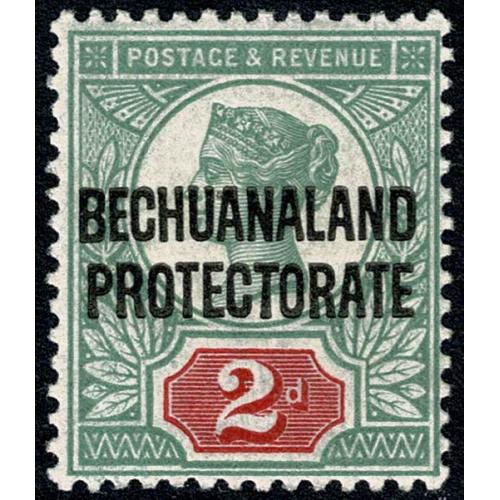 Bechuanaland. 1897 2d grey green and carmine. SG 62. Mounted mint.