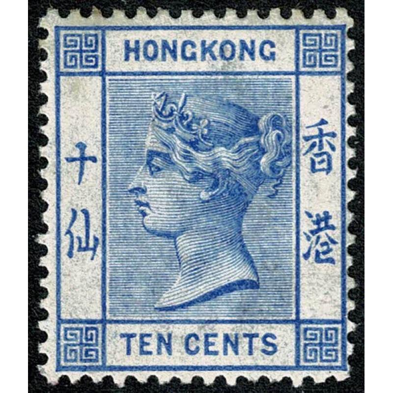 1900. 10c ultramarine. Lightly mounted mint. SG 59