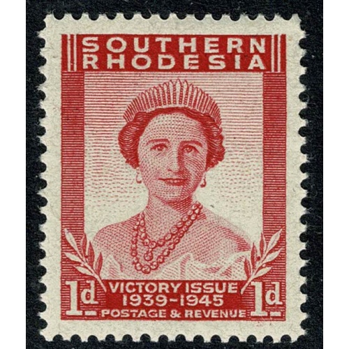 Southern Rhodesia. 1947 Victory 1d.  Unmounted Mint. SG 64